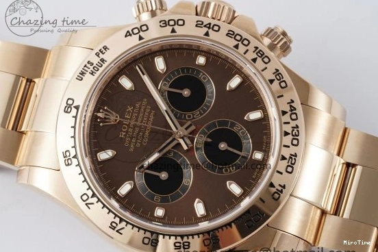 MiroTime 0515 Daytona 116505 BTF 1:1 Best Edition Brown Dial on RG Bracelet SA Original 2117